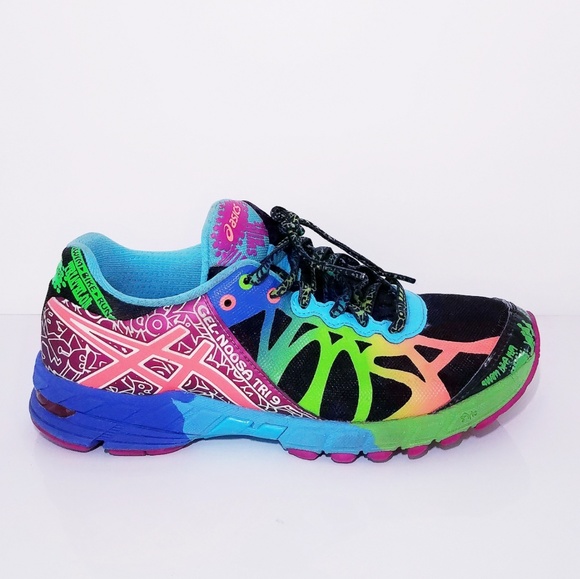 asics neon shoes